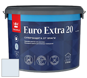 Краска Tikkurila Euro Extra 20 краска для стен и потолков цвет NCS S 0507-R80B 