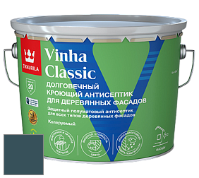 Краска Tikkurila Vinha Classic краска для деревянных фасадов цвет NCS S 7020-B10G 