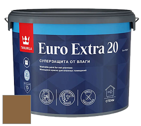 Краска Tikkurila Euro Extra 20 краска для стен и потолков цвет N396 