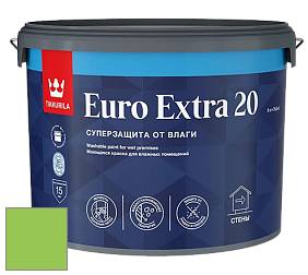 Краска Tikkurila Euro Extra 20 краска для стен и потолков цвет NCS S 0570-G30Y 