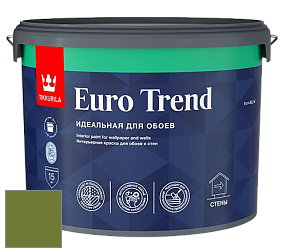 Краска Tikkurila Euro Trend краска для стен и потолков цвет NCS S 3560-G40Y 