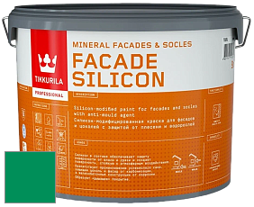 Краска Tikkurila Facade Silicon краска фасадная цвет NCS S 2565-G 