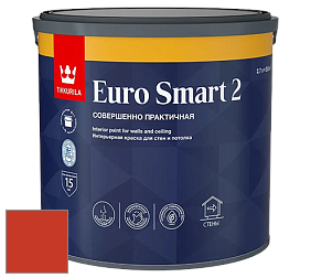 Краска Tikkurila Euro Smart 2 краска для стен и потолков цвет RAL 2002 