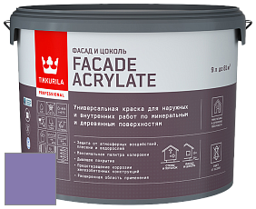 Краска Tikkurila Facade Acrylate краска внутренних и наружных работ цвет K344 
