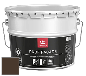 Краска Tikkurila Euro Prof Facade краска фасадная цвет RAL 8014 