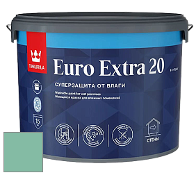Краска Tikkurila Euro Extra 20 краска для стен и потолков цвет NCS S 2030-B90G 