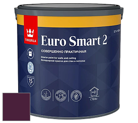Краска Tikkurila Euro Smart 2 краска для стен и потолков цвет RAL 4007 