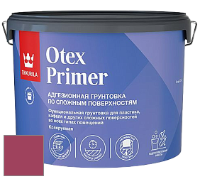 Краска Tikkurila Otex Primer грунтовка водно-дисперсионная цвет M336 Гибискус