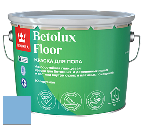 Краска Tikkurila Betolux Floor краска для пола цвет J356 Небеса