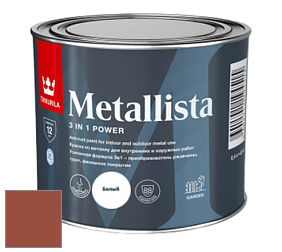 Краска Tikkurila Metallista краска по металлу цвет N409 