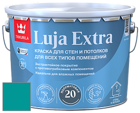Краска Tikkurila Luja 20 Extra полуматовая краска для влажных помещений цвет NCS S 2555-B40G 