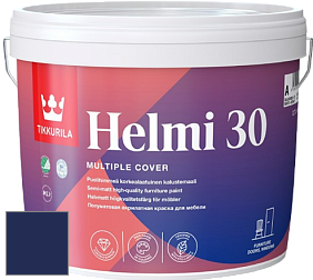 Краска Tikkurila Helmi 30 краска для мебели цвет RAL 5013 