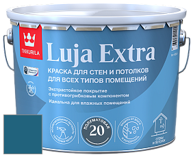 Краска Tikkurila Luja 20 Extra полуматовая краска для влажных помещений цвет M363 