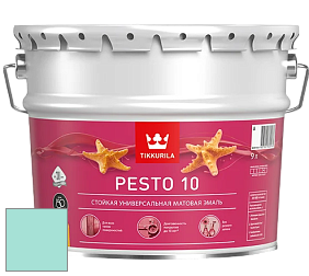 Краска Tikkurila Euro Pesto 10 эмаль цвет X371 