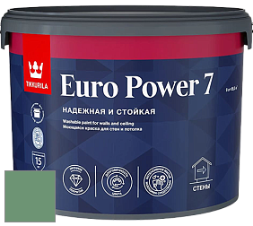 Краска Tikkurila Euro Power 7 краска для стен и потолков цвет K378 