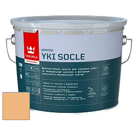 Краска Tikkurila Yki краска фасадного цоколя цвет Q157 Mehiläinen
