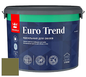 Краска Tikkurila Euro Trend краска для стен и потолков цвет NCS S 5040-G60Y 