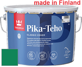 Краска Tikkurila Pika-Teho краска для деревянных фасадов цвет RAL 6032 