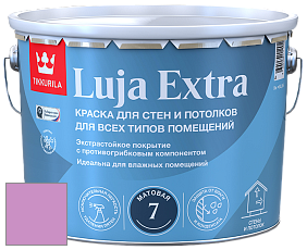 Краска Tikkurila Luja Extra 7 матовая краска для влажных помещений цвет NCS S 1050-R40B 