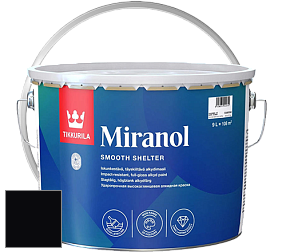 Краска Tikkurila Miranol высокопрочная эмаль цвет RAL 9005 