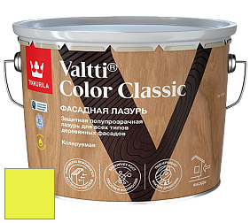 Краска Tikkurila Valtti Color Classic лазурь колеруемая для деревянного фасада цвет RAL 1016 
