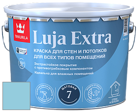 Краска Tikkurila Luja Extra 7 матовая краска для влажных помещений цвет X363 