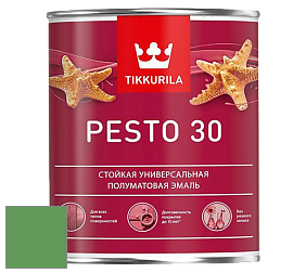 Краска Tikkurila Euro Pesto 30 эмаль цвет S380 