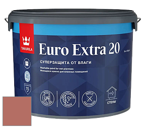 Краска Tikkurila Euro Extra 20 краска для стен и потолков цвет S412 