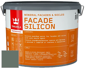 Краска Tikkurila Facade Silicon краска фасадная цвет Q552 