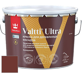 Краска Tikkurila Valtti Ultra краска для деревянных фасадов цвет RAL 3009 