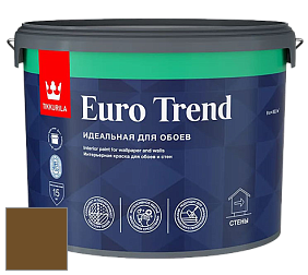 Краска Tikkurila Euro Trend краска для стен и потолков цвет RAL 8008 