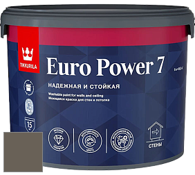 Краска Tikkurila Euro Power 7 краска для стен и потолков цвет N487 