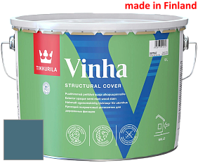 Краска Tikkurila Vinha кроющий антисептик для деревянных фасадов цвет N437 