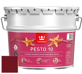 Краска Tikkurila Euro Pesto 10 эмаль цвет RAL 3032 