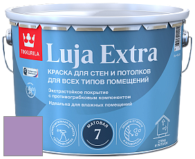 Краска Tikkurila Luja Extra 7 матовая краска для влажных помещений цвет NCS S 2040-R50B 