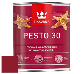 Краска Tikkurila Euro Pesto 30 эмаль цвет RAL 3003 