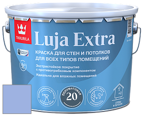 Краска Tikkurila Luja 20 Extra полуматовая краска для влажных помещений цвет NCS S 1040-R70B 