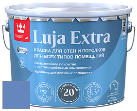 Краска Tikkurila Luja 20 Extra полуматовая краска для влажных помещений цвет K351 