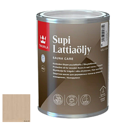 Краска Tikkurila Supi Lattiaöljy защитный состав для сауны цвет 3467 Имбирь