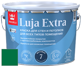 Краска Tikkurila Luja Extra 7 матовая краска для влажных помещений цвет RAL 6029 