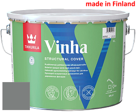 Краска Tikkurila Vinha кроющий антисептик для деревянных фасадов цвет 566X 