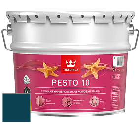 Краска Tikkurila Euro Pesto 10 эмаль цвет RAL 5020 