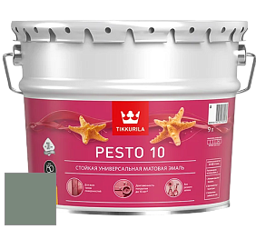 Краска Tikkurila Euro Pesto 10 эмаль цвет K444 