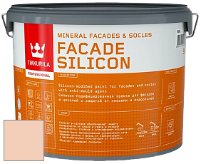 Краска Tikkurila Facade Silicon краска фасадная цвет Q185 