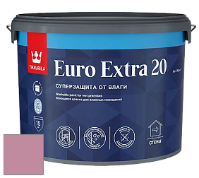 Краска Tikkurila Euro Extra 20 краска для стен и потолков цвет K339 