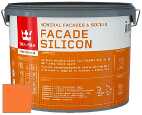 Краска Tikkurila Facade Silicon краска фасадная цвет NCS S 0580-Y50R 