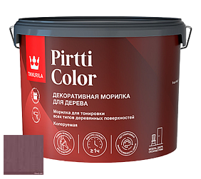 Краска Tikkurila Pirtti Color колеруемая морилка для дерева цвет 3461 Слива