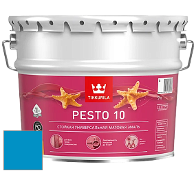Краска Tikkurila Euro Pesto 10 эмаль цвет K358 