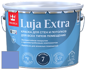 Краска Tikkurila Luja Extra 7 матовая краска для влажных помещений цвет NCS S 1555-R70B 
