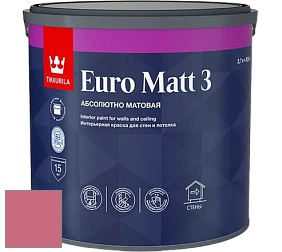 Краска Tikkurila Euro Matt 3 краска для стен и потолков цвет S328 